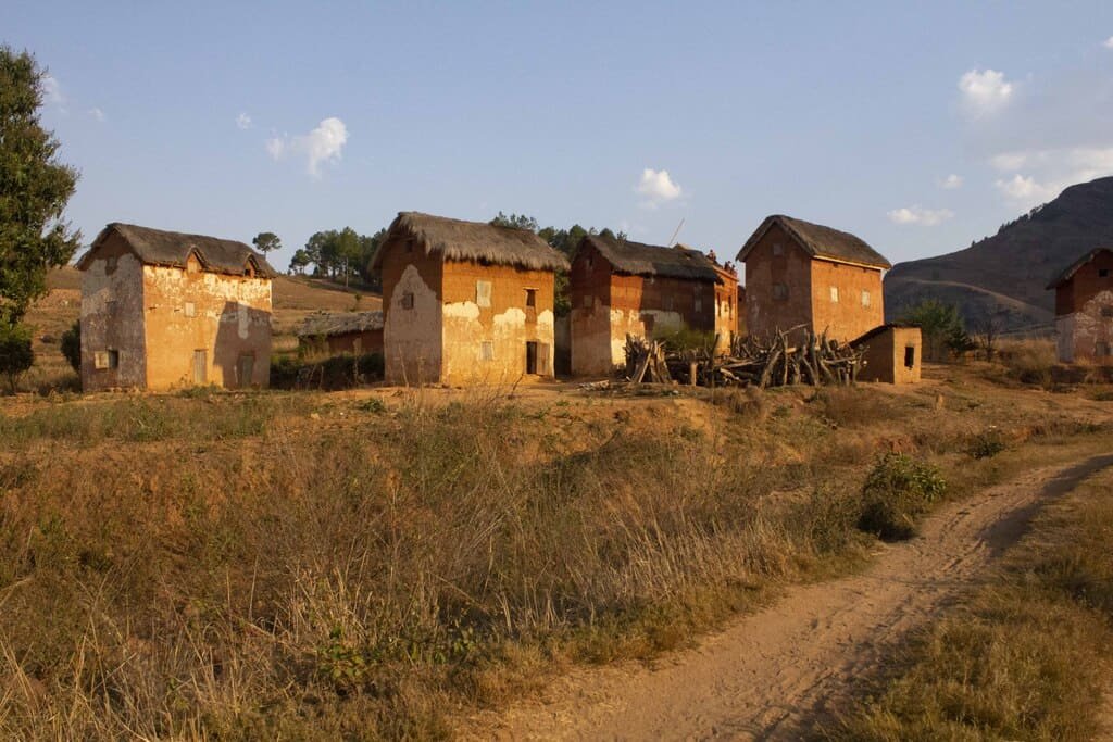 Village des hautes des terres